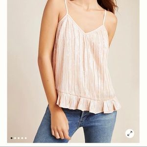 Anthropologie sequin cami - size 8